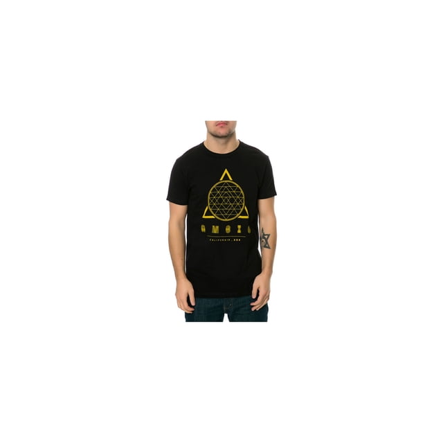 Camiseta gráfica AMBIG The Regrade para hombre negra mediana