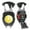 W5147 - black, variant on Keychain Work Light Keychain Flashlights, 7 Lighting Modes, 1600 Lumens, COB Rechargeable Multi-Function Work Light with Electric Lighter, Seat Belt Cutter, Screwdriver, Whistle