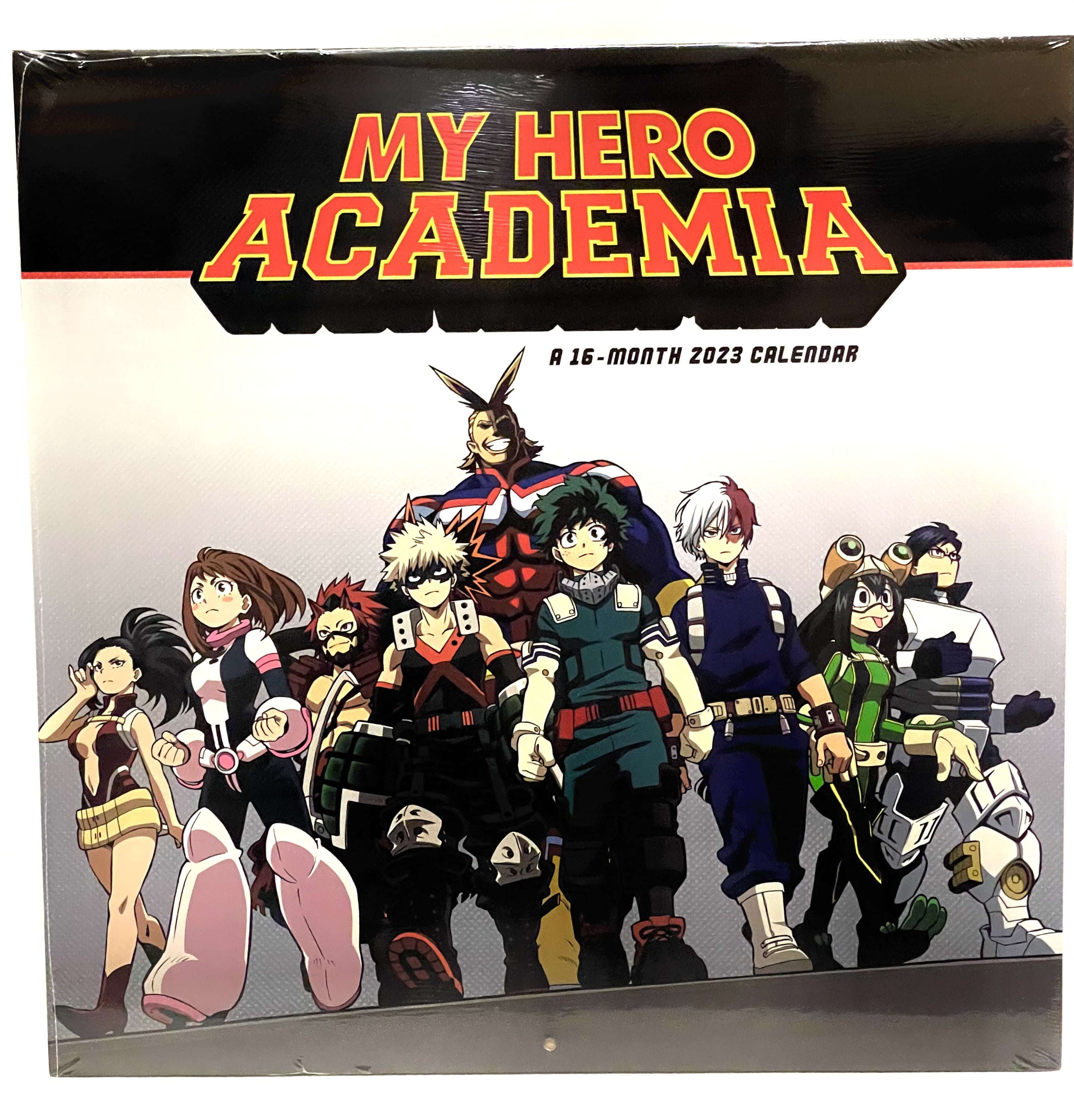 2023 MY HERO ACADEMIA 12” X 24” Wall Calendar