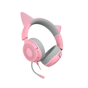 Razer Kraken Kitty V3 X Wired Kitty Headset for Gaming, 3.5mm, Quartz