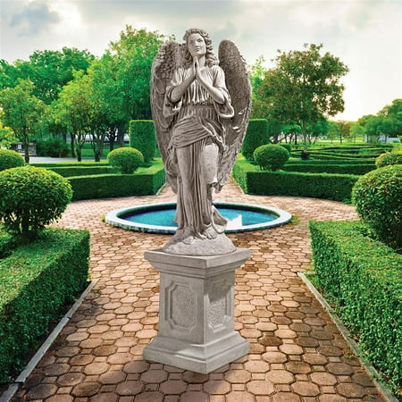 Design Toscano Grand Basilica Praying Angel Garden Statue