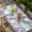 Light Purple Green Light Blue, variant on Purple Flowers Table Cloths for 4 Foot Rectangle Tables, Spring Leaves Floral Plants Beige Patio Waterproof Elastic Fitted Tablecloths, Washable Rectangular Table Cover for Camping