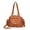 Brown, variant on LONGshukeji Hobo Bags for Women Vegan Leather Shoulder Purses and Handbags Ladies Tote Bags Purse with Crossbody Strap