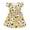 C78/Yellow137, variant on Rggeeun Toddler Girls Dresses Cartoon Baseball Graphics Fly Sleeve Crew Neck A Line with Waist Draping Ruffle Knee Length for Summer Outdoor Casual Playwear,Brown,2-3 Years