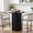 Black, variant on Christopher Knight Home 36.6"H Modern Round Counter Height Dining Table, Iron Fluted Base, Black