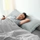 thumbnail image 2 of Suave Transpirable Funda Almohadas con Bordado para Adultos, 2 of 6