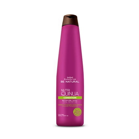 - Placenta Life Be Natural Nutri Quinua Conditioner- Total Nutrition Conditioner for Chemically Processed Hair- 350 ml/ 11.83 fl.oz.