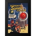 thumbnail image 2 of Retrosci-fi 13x18 Black Modern Framed Museum Art Print Titled - Authentic Science Fiction: The Singing Spheres, 2 of 5