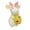 D, variant on Easter Felt Mice Ornaments, 3.15 Inch Wool Animal Figurine for Spring Tiered Tray Decor