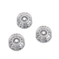 thumbnail image 1 of Miangastore 3 PCS/ Set Guitar Volume Tone Control Knobs Rotary Knobs for Epiphone Style Electric Guitar Parts Replacement (White), 1 of 8