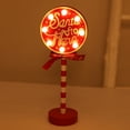 thumbnail image 4 of Luces decorativas Wosthever de Papá Noel con lazos y Señales de tráfico navideñas, 4 of 6