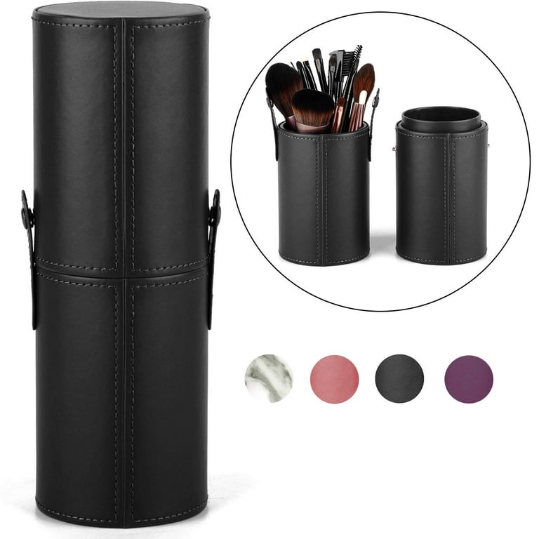 Makeup Brush Holder Travel Brush Box Bag Cup Storage Dustproof  (black),,F113027 