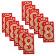 thumbnail image 2 of a refined and professional product description based on your input:\n\n \n\n**12pcs Glitter Matte Red Chinese New Year Envelopes – Year of the Snake, 2 of 5