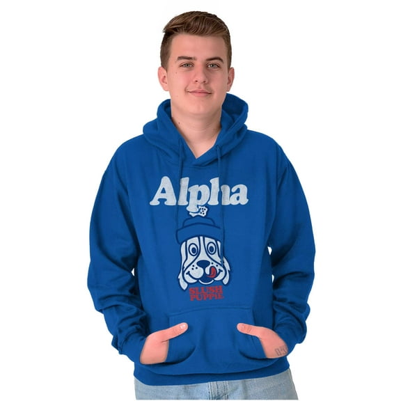 Alpha Dog Slush Puppie 80s Logo Hoodie Sweatshirt Women Men Brisco Brands M
