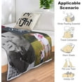 thumbnail image 5 of Custom Blanket with Photos Text, Personalized Picture Blankets, 10 Photos Collage, Customized Merry Christmas Throw Blanket for Family, Dad, Mom, Kids, Gifts for Birthday Christmas, 5 Sizes, 5 of 6