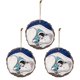 thumbnail image 1 of Precioso colgante de madera redondo de Navidad con estampado de animales Wmkox8yii fhajkh5590, 1 of 1
