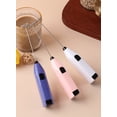 thumbnail image 6 of 1pc, Electric Milk Frother, Electric Coffee Blender, Frother, Handheld Eggbeater, Foam Maker, Creative Electric Whisk, Electric Coffee Mixer, Milk Whisk, Kitchen Tools, Kitchen Stuff-Black, 6 of 7