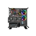 thumbnail image 5 of Thermaltake Floe Dual Riing RGB 280 TT Premium Edition PWM TR4 AM4 LGA1200 Ready AIO Liquid Cooling System 280mm High Efficiency Radiator CPU Cooler CL-W167-PL14SW-A, Black, 5 of 6