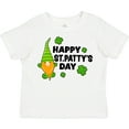thumbnail image 3 of Inktastic Happy St Pattys Day with Gnome Boys or Girls Toddler T-Shirt, 3 of 5