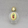thumbnail image 1 of 6pcs Holy Water Bottles: 15 Ml Crystal Glass Embossed Portable Religious Containers For Travel Baptism Communion And Church Decor, 1 of 3