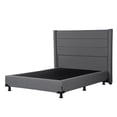 thumbnail image 3 of Base Cama Matrimonial + Cabecera Lugo DICASA Gris, 3 of 8
