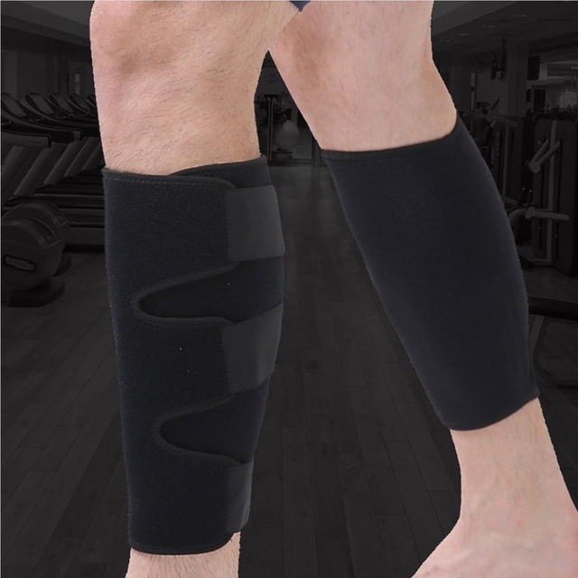 stanreset 1 Pair Calf Brace Adjustable Shin Splint Support Lower Leg Compressed Wrap Calf Sleeve