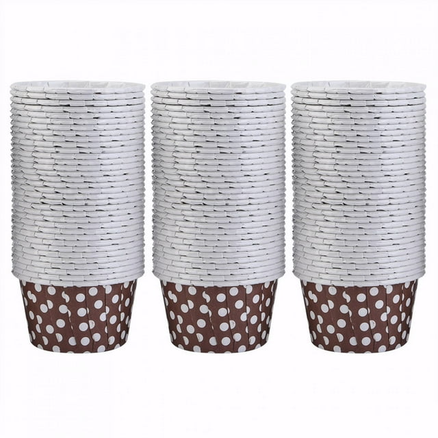 100 Uds Mini Cupcake liners papel redondo pastel hornear tazas muffins casos hogar fiesta boda café