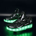 thumbnail image 5 of Kids Wheels Shoes with Lights Rechargeable Roller Skates Shoes Retractable Wheels Shoe LED Flashing Sneakers for Girls Boys Gift, 5 of 15