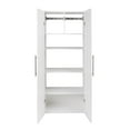 thumbnail image 4 of Prepac Large HangUps Storage Cabinet, White, 4 of 7