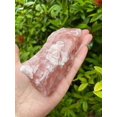 thumbnail image 4 of GAF TREASURES Extra Large Strawberry Calcite Rough Natural Stones, Raw Calcite Strawberry Crystals (0.5-1 Pounds), 4 of 8