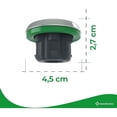 thumbnail image 2 of High Capacity Cutter Head Cover for Thermomix, Featuring Stainless Steel and Sturdy Plastic Construction, 2 of 5
