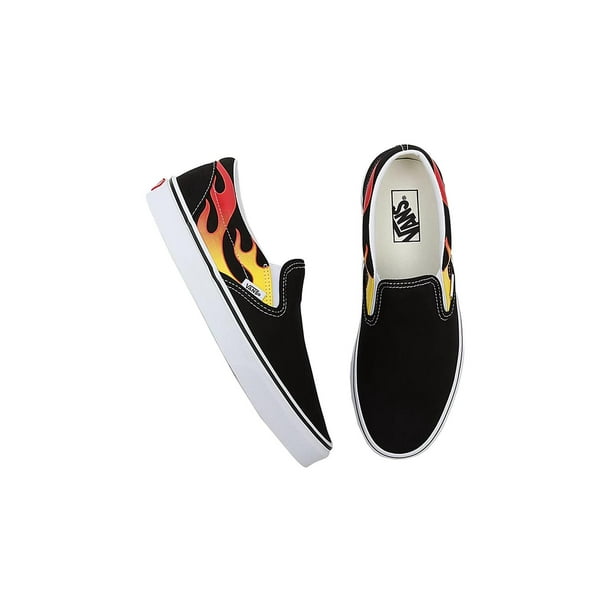 Flame vans slip ons hotsell