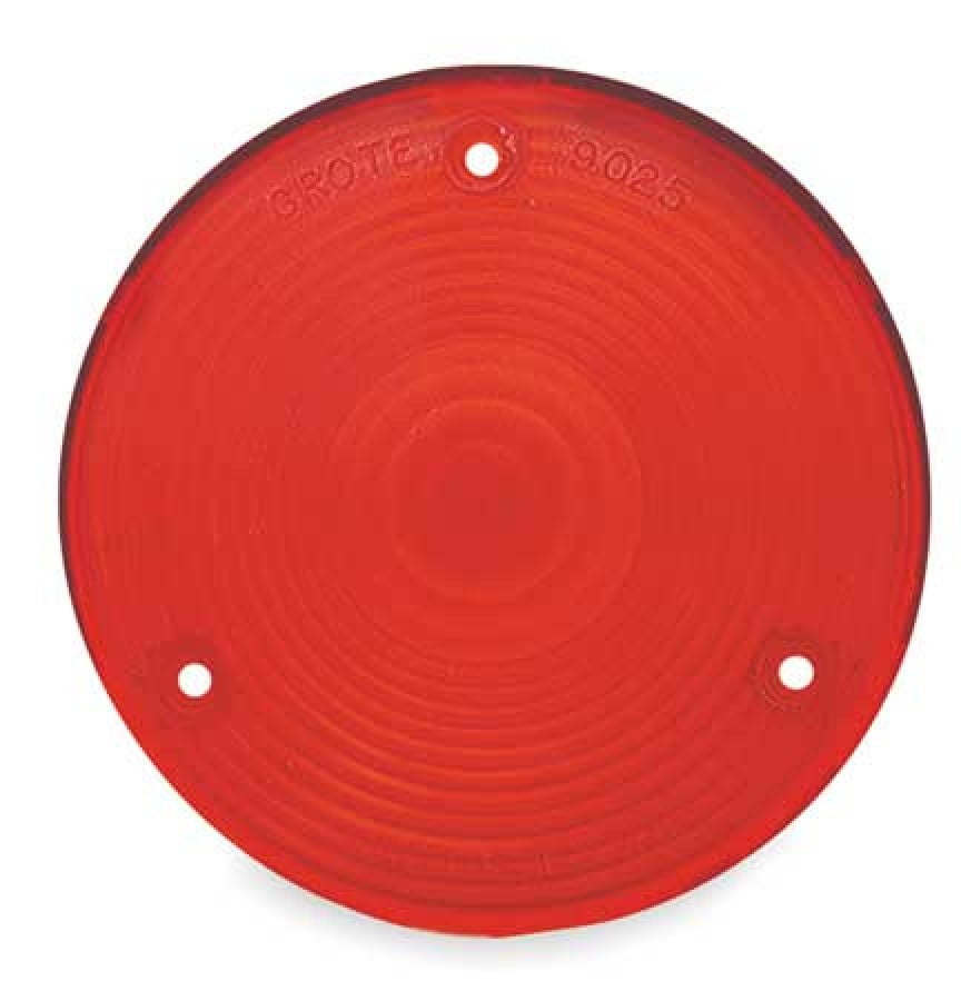 GROTE 90252 Replacement Lens for 2VNV6,Red