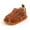 Brown, variant on Baby Girls Boys Premium Rubber Sole Summer Sandals Infant Soft Shoe Anti Slip Outdoor Beach Princess Flats Toddler First Walking Shoes,0-18M