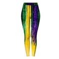 thumbnail image 4 of Yoga Pants Women Trendy Print Soft Slim Stretchy Yoga Casual Womens Sweatpants Purple 5Xl, 4 of 4