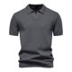 thumbnail image 1 of pstuiky Mangas cortas para hombre, Suéter informal de manga corta con cuello vuelto, cómodo y liso para hombre camisas casuales para hombre xl, 1 of 9
