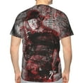 thumbnail image 2 of Horror Freddy Krueger Shirt 3d Printed T Shirt Crewneck Short Sleeve Top Tees For Mens, 2 of 8