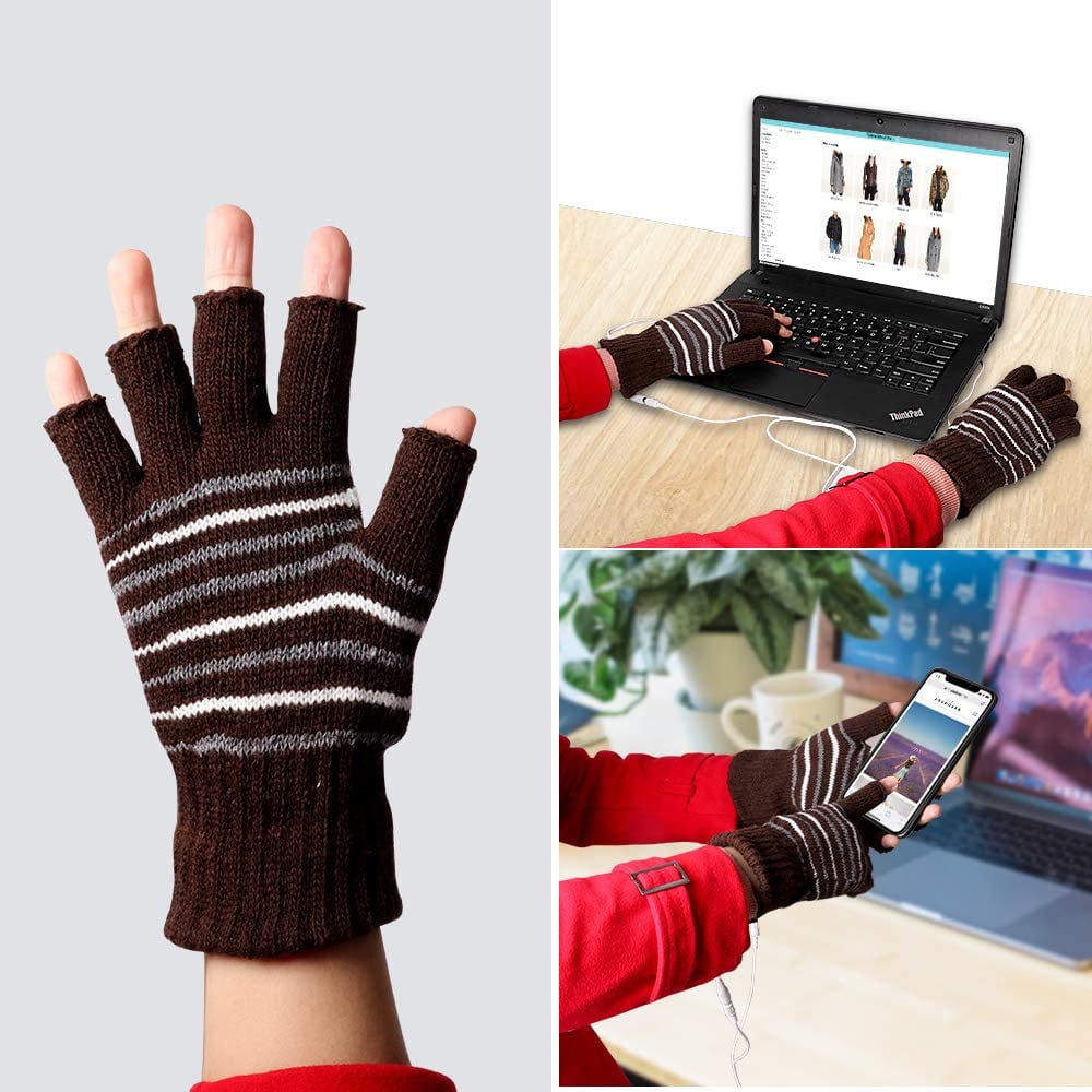 heated computer gloves