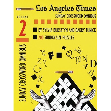 Los Angeles Times Sunday Crossword Omnibus Volume 2 Walmart Com