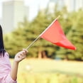 thumbnail image 5 of KAKOWELY hand guide flag accessory 50pcs Hand Guide Flag Accessory Portable Hand Flag Supply Decorative Wood Flagpole Finial Compact Replacing Flagpole Tops, 5 of 5