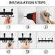 thumbnail image 4 of Coat Hooks For Wall, 2 Pack Gift Stainless Steel Coat Racks Heavy Duty, 4 of 5