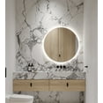 thumbnail image 2 of Zeek 32" BackLit LED lighted  Round Bathroom Wall Mirror M-RN32, 2 of 10
