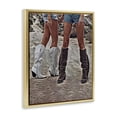 thumbnail image 4 of Rodeo Girls Friendship Gold Framed Floater Canvas Wall Art, design by Jesse Keith, 4 of 10