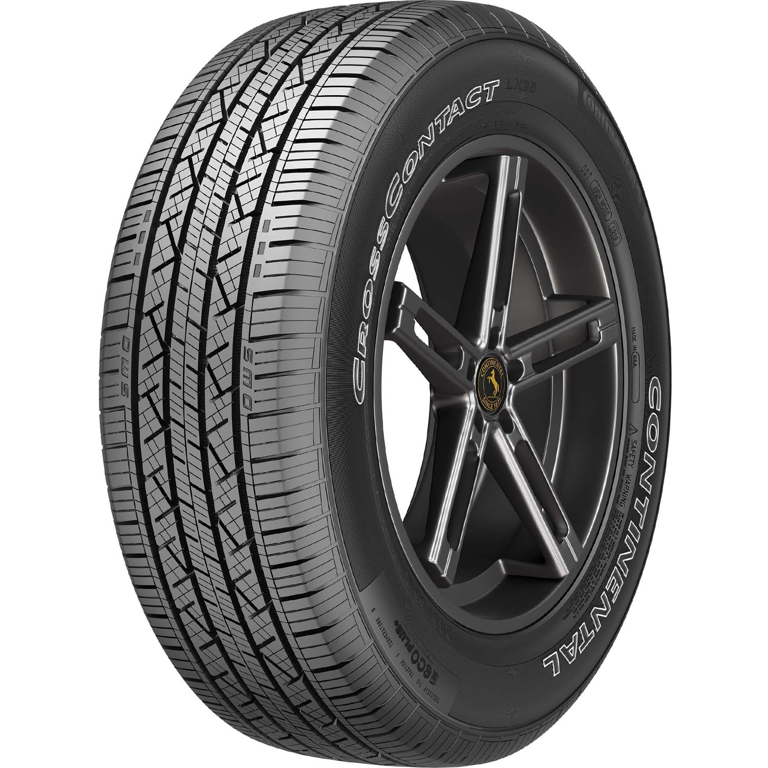 Continental Crosscontact LX25 235/55R19 101H All Season Touring Tire