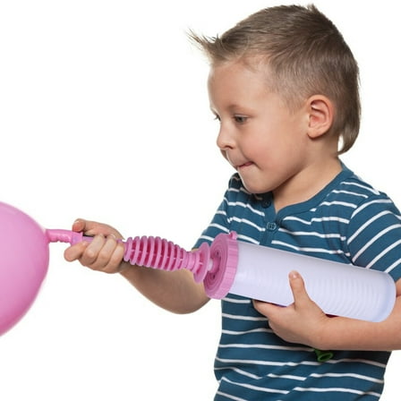 Raindrops Balloon Hand Pump 1Pc Plastic Air Inflator for Pool Floats, Inflatables, and Outdoor Toys