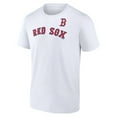 thumbnail image 2 of Men's White Boston Red Sox Team Hot Shot T-Shirt, 2 of 3