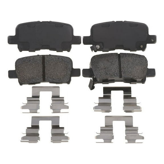 Rear Brake Pad Set - Compatible with 2002 - 2004 Honda Odyssey 2003