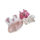 thumbnail image 5 of Ropa para muñecas de peluche de 20 cm, conjunto para muñecas, top y tirantes para muñecas. 3 piezas rosa, 5 of 9