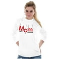 thumbnail image 3 of Funny Mom Master of Multitasking Women Plus Size Long Sleeve Graphic Tee Brisco Brands 3X, 3 of 5