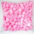 thumbnail image 2 of Foam Mini Roses Flower for Hair Tiaras, Home Decor, DIY Craft (200 Pieces) Pink, 2 of 5